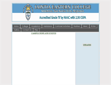 Tablet Screenshot of jecollege.org